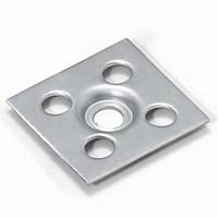 Plaque de fixation murale en fer blanc pour carrelage, rideaux et marbre, finition polie, origine Guangdong