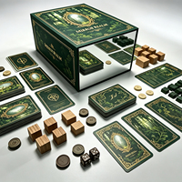Cartes de jeu sportives personnalisées imprimées 300-350g, boîte à cartes à trois couches, boîte miroir personnalisée sur mesure