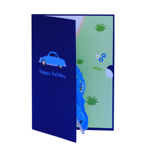 <span class=keywords><strong>Carte</strong></span>-<span class=keywords><strong>cadeau</strong></span> de fête des pères de voiture classique coupé 3D faite à la main de haute qualité pour le papier «Merci» «Get Well Soon» «Bonne chance» - Product Image 6