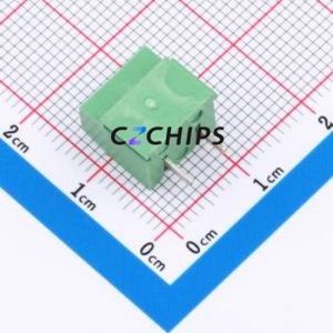 C50126V-2P0G56 <b>Screw</b> Terminal <b>Block</b> Through hole Component (THT),P=5mm Connector 1x2P 5mm 2P 1 - Product Image 2