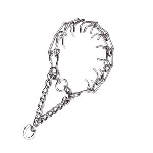 High Quality Classic Style Martingale <b>Dog</b> <b>Training</b> <b>Collar</b> Quality High Strength Swivel Spiked Prong Wholesale Solid Iron - Product Image 1
