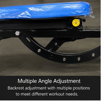 Banc de musculation réglable MRD, banc multi-positions, équipement d'entraînement de force pour salle de sport, centre de remise en forme, salle de sport à domicile