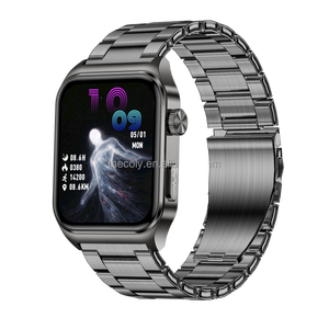 Smartwatch E100 Grigio Quadrato TFT con Bluetooth, ECG, Monitoraggio della <span class=keywords><strong>Pressione</strong></span> Sanguigna <span class=keywords><strong>e</strong></span> della Frequenza Cardiaca, per Uomini <span class=keywords><strong>e</strong></span> Donne - Product Image 1