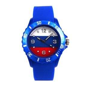 Reloj de regalo de promoción de Rusia, relojes de publicidad con esfera de bandera <span class=keywords><strong>nacional</strong></span> - Product Image 1