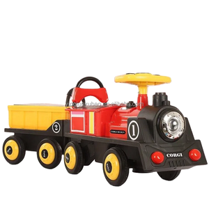 Tren Eléctrico <span class=keywords><strong>para</strong></span> Niños con Control Remoto y Reproductor de Música MP3, Funciona con Batería, Juguete de Regalo de Navidad - Product Image 4