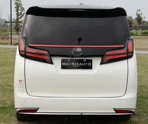 Kit de carrocería de coche para Alphard Century Hawk Black Chrome Galvanoplastia Grill Kits para Alphard 2019-On Anh30 Facelift - Product Image 5