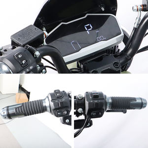 Moto électrique sportive personnalisable professionnelle 45/55/65 km/h, suspension intégrale, moteur à moyeu, prix CKD, moto électrique 72V - Product Image 5