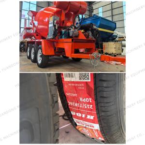 Remorque de réservoir de mélange de béton à trois essieux 2CBM épaisseur 6.0MM meilleures toupies de qualité à vendre - Product Image 6