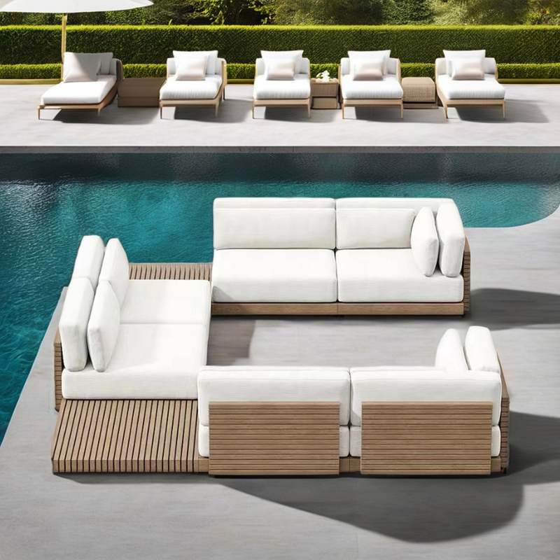 Leisure Outdoor Sofa Set Villa Teak