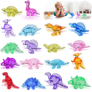 Pha lê mini khủng long con số Trứng phục sinh giỏ stuffers số lượng lớn đồ chơi cho trẻ em lớp học giải thưởng Mini khủng long con số - Product Image 2