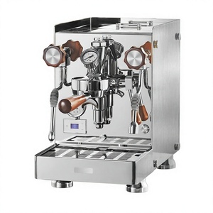 Machine à expresso semi-automatique commerciale, 15 bars, cafetière électrique, acier inoxydable, réservoir d'eau de 2 L, prise EU - Product Image 2