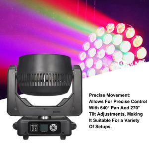 Grace Đèn <span class=keywords><strong>S</strong></span>ân Khấ<span class=keywords><strong>u</strong></span> LED Chùm Tia Phóng To 4 Trong 1 37x15W - Product Image 5