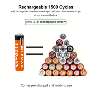 PUJIMAX Rechargeable AAA Lithium Ion Battery Pack with Type-C Port for Speaker Use 440mAh 1.5V - Product Image 6