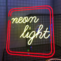 Enseigne néon personnalisée pour l'usine, décoration de fête de bar à LED, logo de magasin d'enseigne néon acrylique