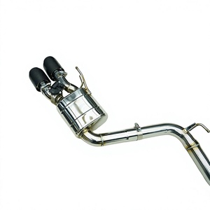 ระบบท่อไอเสีย Valvetronic Catback SS304 สำหรับ <span class=keywords><strong>Ford</strong></span> <span class=keywords><strong>Mustang</strong></span> <span class=keywords><strong>GT</strong></span> <span class=keywords><strong>5.0</strong></span> <span class=keywords><strong>V8</strong></span> ปลายท่อคาร์บอนไฟเบอร์ ประสิทธิภาพสูง ขัดเงา สำหรับรถแข่ง - Product Image 3