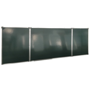 <span class=keywords><strong>Planche</strong></span> magnétique <span class=keywords><strong>murale</strong></span> pliante, effaceur sec vert, à usage extérieur, pour l'école et le bureau - Product Image 1