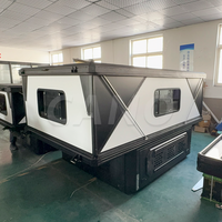 Camper de camionnette à toit rigide en aluminium Pop Top pour Toyota Tacoma Hilux Ranger avec auvent intégré