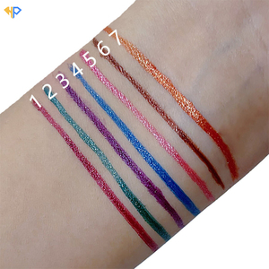 Eyeliner liquide à étiquette privée pour le maquillage des <span class=keywords><strong>yeux</strong></span> avec emballage en boîte OEM, eyeliner gel minéral noir mat longue tenue - Product Image 2