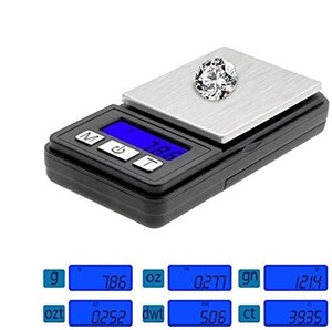 Báscula Digital <span class=keywords><strong>de</strong></span> Bolsillo <span class=keywords><strong>de</strong></span> Acero Inoxidable con Capacidad <span class=keywords><strong>de</strong></span> 500g, Funciona con Batería, Precisión <span class=keywords><strong>de</strong></span> 0.01g, para Joyería, Venta al Por Mayor - Product Image 2