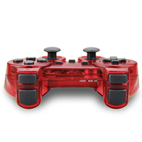 TGZ 208T Sans fil pour manette de jeu Joystick pour PS2 - Design transparent Accessoires de jeu Jouer à des jeux