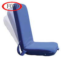 Siège de bateau pliable FOYO de qualité marine, rembourré, inclinable, avec coussin