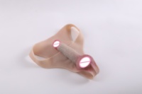 Culotte pénis réaliste en silicone creux, très populaire, avec godemichet intégré pour hommes YSR-A01