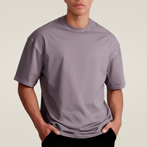 T-shirts de <span class=keywords><strong>sport</strong></span> surdimensionnés pour hommes en gros, t-shirts de <span class=keywords><strong>sport</strong></span> surdimensionnés pour hommes, t-shirts de fitness surdimensionnés pour hommes - Product Image 3