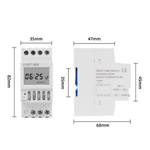 Temporizador Programable de Ciclo Mensual y Anual TM625Y-2, 220V 230V AC, Relé de Tiempo Digital para Riel DIN, Instrumento Electrónico Automático Z36 - Product Image 5