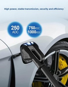 Câble d'extension de charge CC CCS2 vers CCS2 robuste pour Rivian R1S, Tesla Model 3, VW ID3, ID5, Audi Q4 E-Tron, véhicules européens - Product Image 5