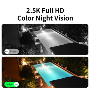 P9 ngoài trời IP65 máy ảnh 2.4/5 gam Wifi PTZ với góc rộng CMOS cảm biến và tầm nhìn ban đêm điện năng lượng Mặt Trời thấp Powered - Product Image 3