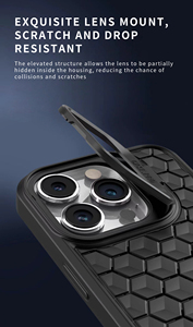 For Samsung S24 Ultra S23 <strong>Case</strong> Shockproof Wireless Charging <strong>Cell</strong> <strong>Phone</strong> Cover With Magnet for IPhone15 Pro Max Camera Stand <strong>Case</strong> - Product Image 3