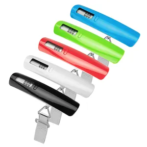 Q & H ABS Mini-Gepäck waage 50kg Tragbare Smart Hanging Suitcase Gepäck waage Wiegen Digital für Reisen