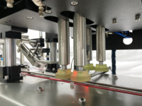 Ligne de remplissage cosmétique automatique intelligente à 6 buses pour shampoing, lotion, bouteilles et pots, avec système de capsulage et d'étiquetage
