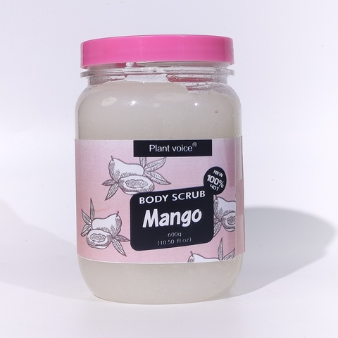 CALFLYN OEM Organic Dead Sea Salt Exfoliating Soothing Cream Body Scrub Vitamin C Sugar Body Scrub for Whitening Body