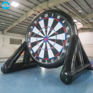 Jeux interactifs commerciaux de buts mais but de football gonflable de fléchette de football de <span class=keywords><strong>pied</strong></span> pour la fête d'enfants - Product Image 3