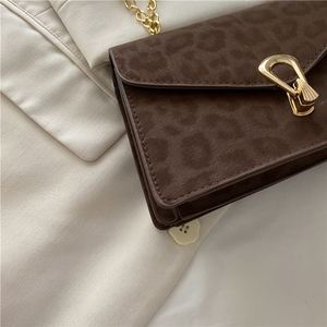 Bolso Cuadrado Pequeño de Moda, Bolso Bandolera Retro con Estampado de Leopardo, Bolsos de Hombro para Mujer, Marca de Lujo - Product Image 3