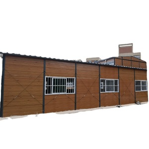 Casa Contenedor con Textura de Madera, Rectangular, para Uso de Oficina, Diseño Rústico, Grosor Estándar - Product Image 1