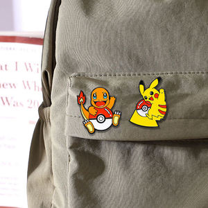 دبابيس Sming لعبة بيكا كرتونية صبي دبوس المينا مصنع بيع بالجملة حار بيع للملابس - Product Image 2