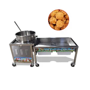 Caramel Popcorn Making Machine Cretors Hot Air Popper Corn Bladerdeeg Snacks Voedsel Machine