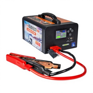 LED Lights Car Jump Starter 12V 24V Emergency Power <strong>Booster</strong> Vehicle Emergency Power Supply Portable Car Power Emergency Tools - Product Image 2