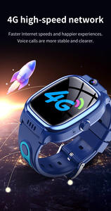 4G Y88 Kid Smartwatch Anti-Lost LBS WiFi Positioning Calendar IPS Display (41-43mm) <b>SIM</b> <b>Card</b> Slot IP67 Waterproof Alloy Case - Product Image 2