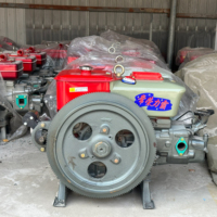Moteur diesel monocylindre 4 temps 22 CV à injection directe facilement déplaçable ZS1115 pour tracteur et bateau