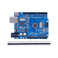Kit de Inicio con Chip ATMEGA328P y CH340G, Mini Breadboard, LED, Cables Jumper y Botones para UNO R3 DIY