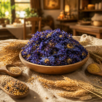 Boissons et aliments Blue Lotus, saveur neutre instantanée, pour adultes et enfants, certifiés Halal, sacs de 1 kg, durée de conservation de 12 mois