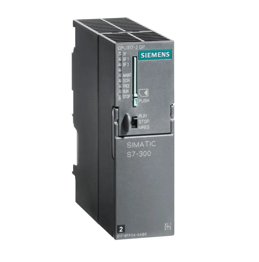 Orijinal 6es7153-2ba10-0xb0 Siemens PLC denetleyici modülü 6ES7317-2EK14-0AB0 SIMATIC S7-300 CPU 317-2 SIMATIC DP fincan