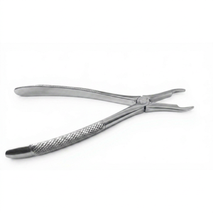 Forceps d'extraction dentaire manuels ergonomiques professionnels n° 41 instruments en acier inoxydable chromé réutilisables et autoclavables - Product Image 1