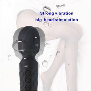 10 Frequency Suction Silicone USB Magnetic Charging Strong Powerful Handheld AV Big Wand <b>Vibrators</b> For Adult - Product Image 4