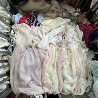 Gaun Anak Perempuan Bekas Berkualitas Grade A Grosir Rok Anak Premium 100kg Bundel Pakaian Anak Bekas Kemasan Terkompresi Ekspor