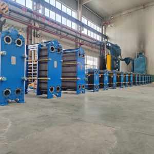 Trocador de calor customizável ultra grande da placa do poder, transferência térmica durável, resistente à corrosão, e eficiente - Product Image 3