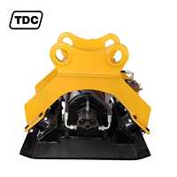 Compacteur à plaques hydraulique réversible TDC 680 kg avec moteur - Haute efficacité et stabilité pour les travaux de construction